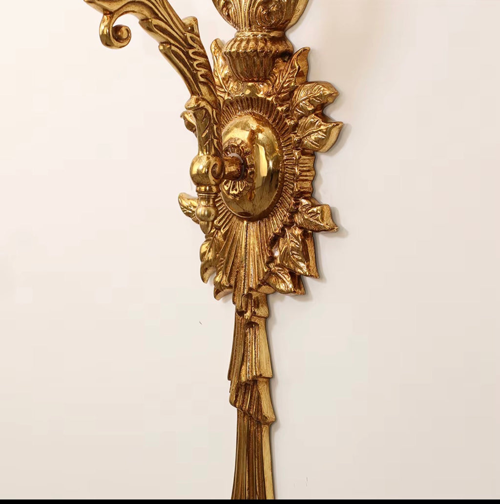 Madeleine Brass & Copper LED Wall Lamp