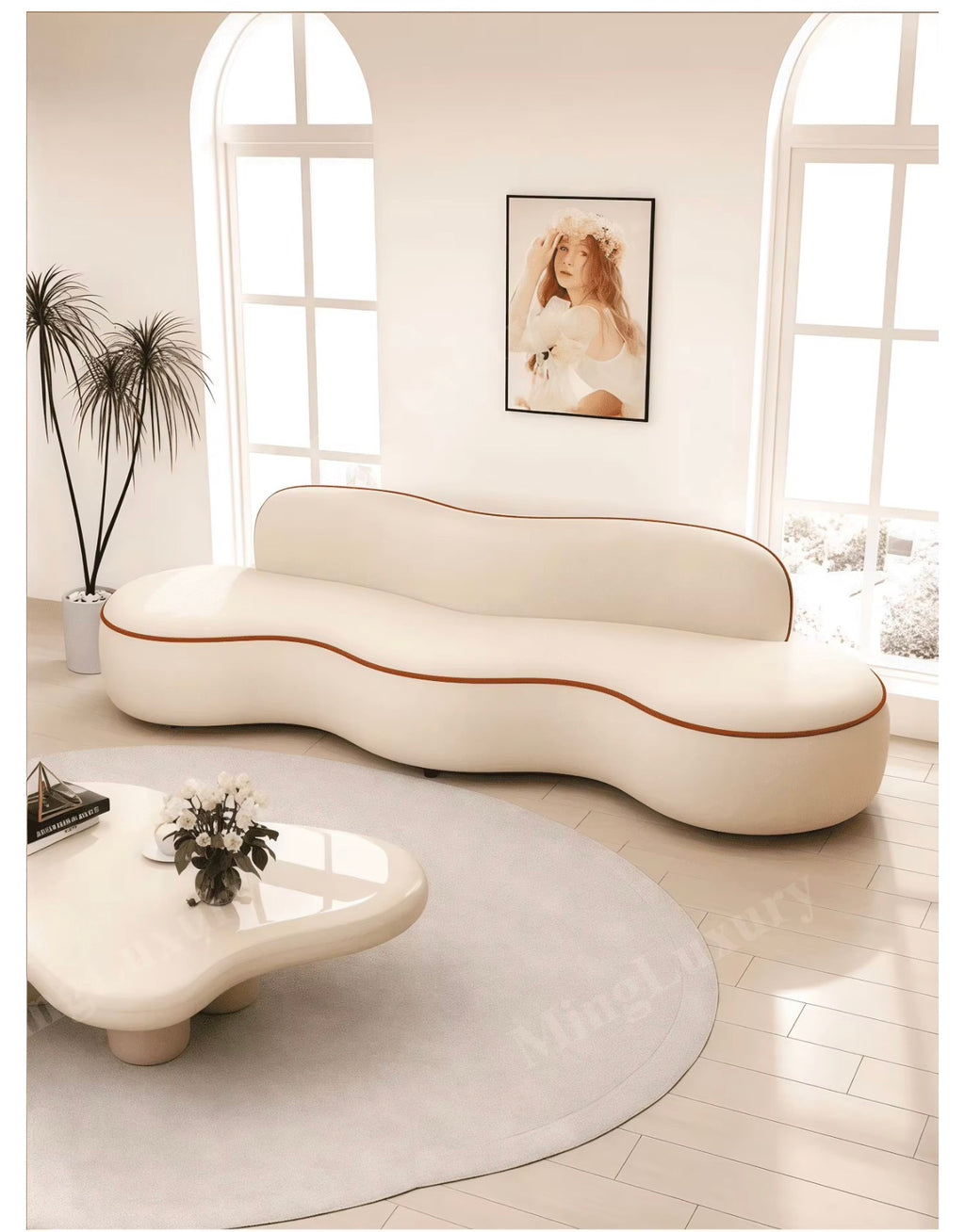 Lorenzo Curved Cloud Sofa