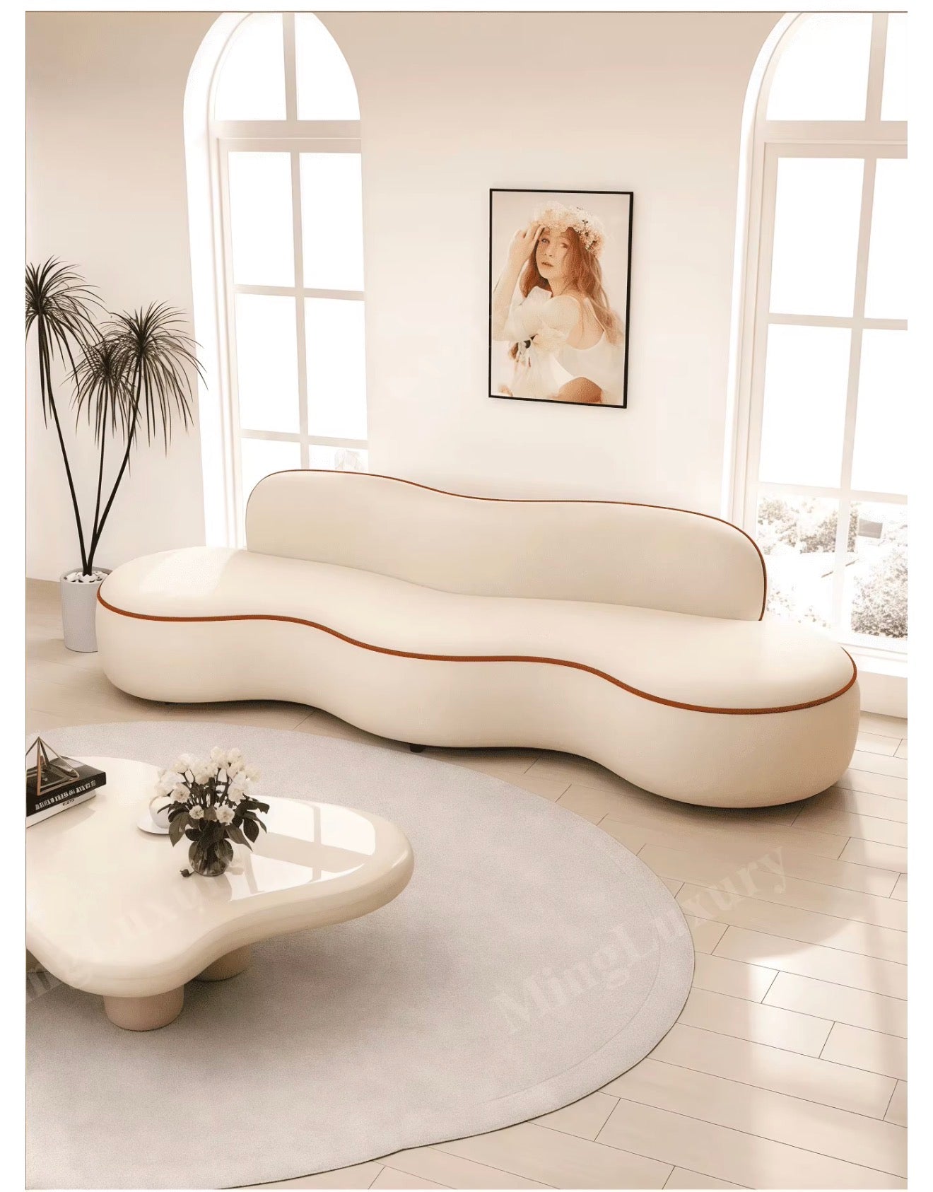 Lorenzo Curved Cloud Sofa
