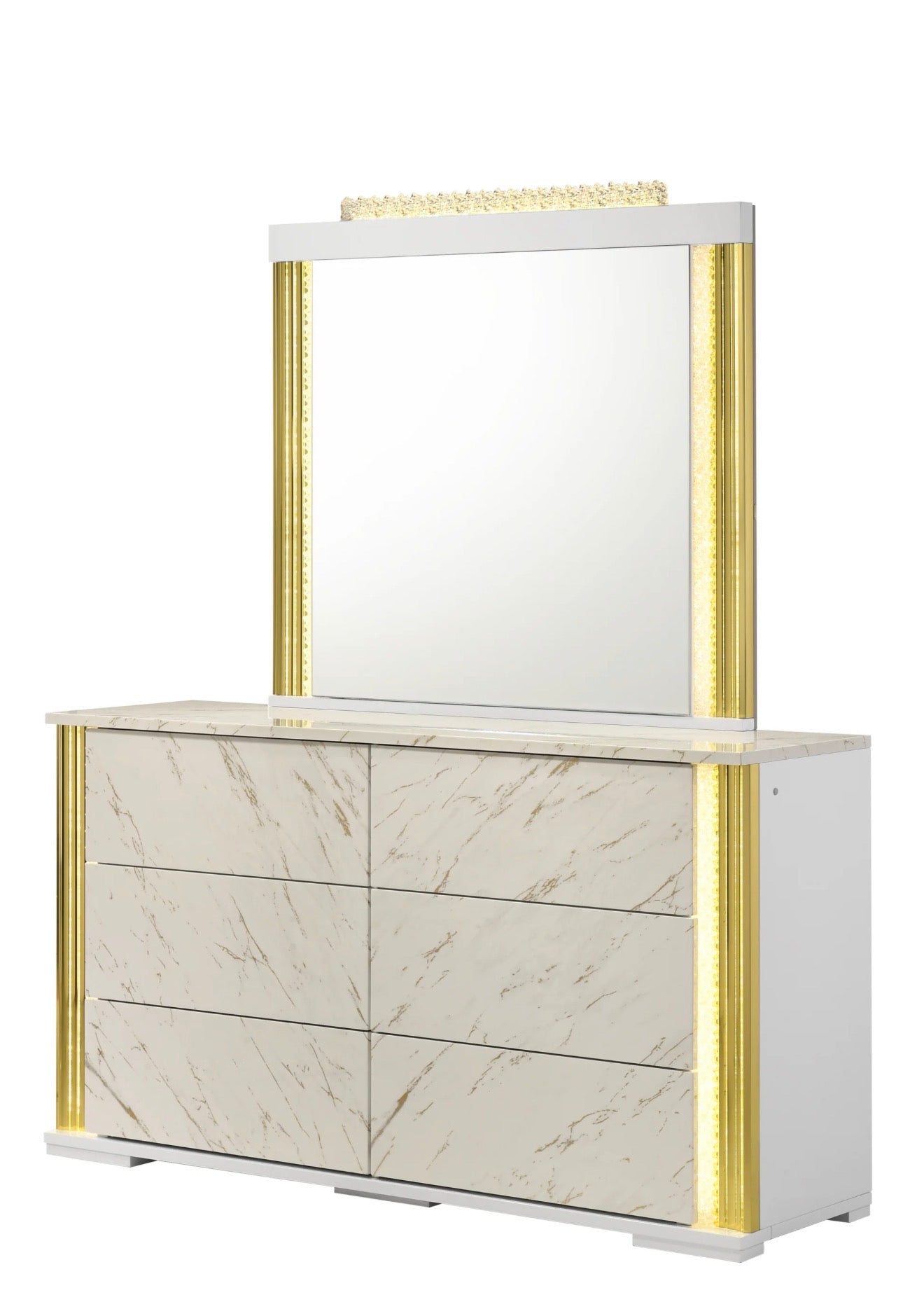 Casa Milano™ Mika Ultra-Modern Luminous Bedroom Set