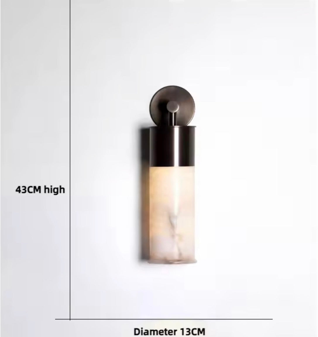 Marcel Alabaster Wall Sconce