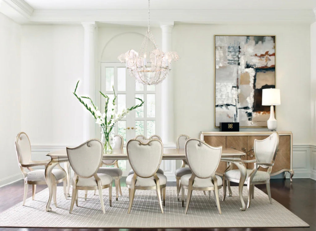 Casa Milano – Carved Scroll Luxury Dining Chair (Set of 2)