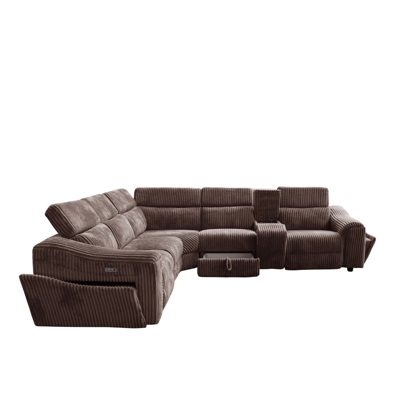 Casa Milano – Aurelie Signature Power Reclining Sectional