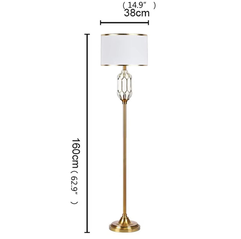 VALENTINO CERAMIC FLOOR LAMP
