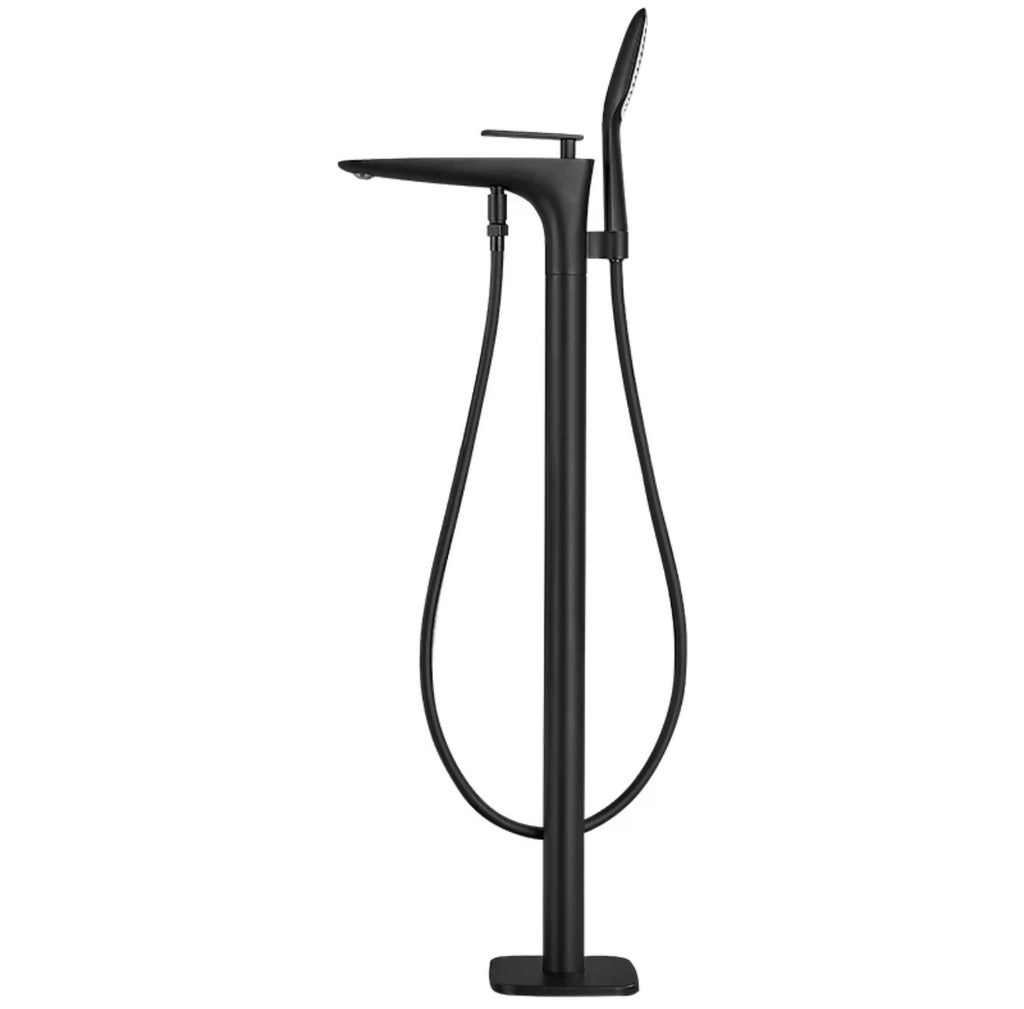 Aida Freestanding Tub Filler with Hand Shower