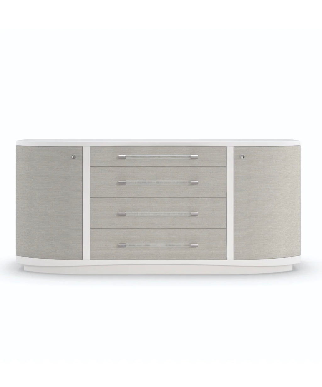 Casa Milano Clear To Me White Modern Dresser