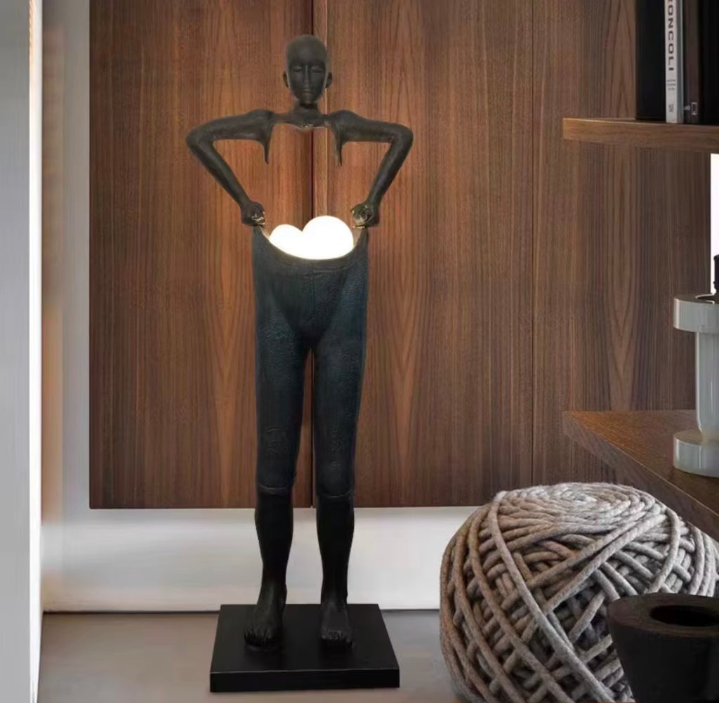 Uncle Sam Sculptural Floor Lamp