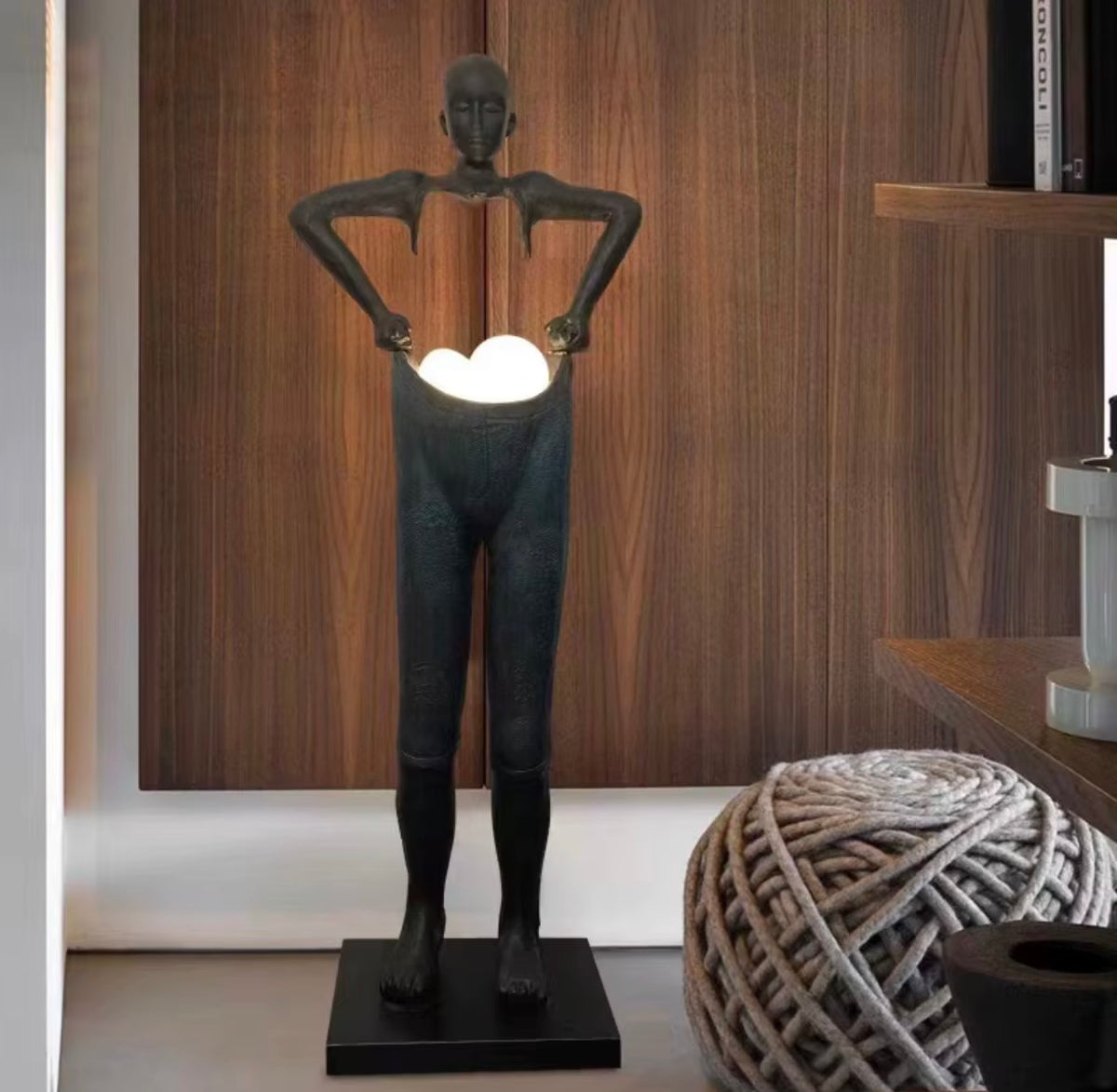 Uncle Sam Sculptural Floor Lamp