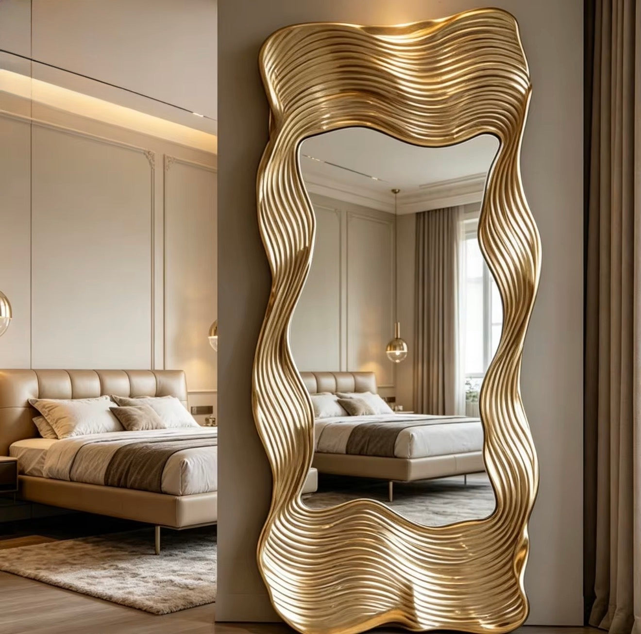 Casa Milano – Elliot Statement Floor Mirror