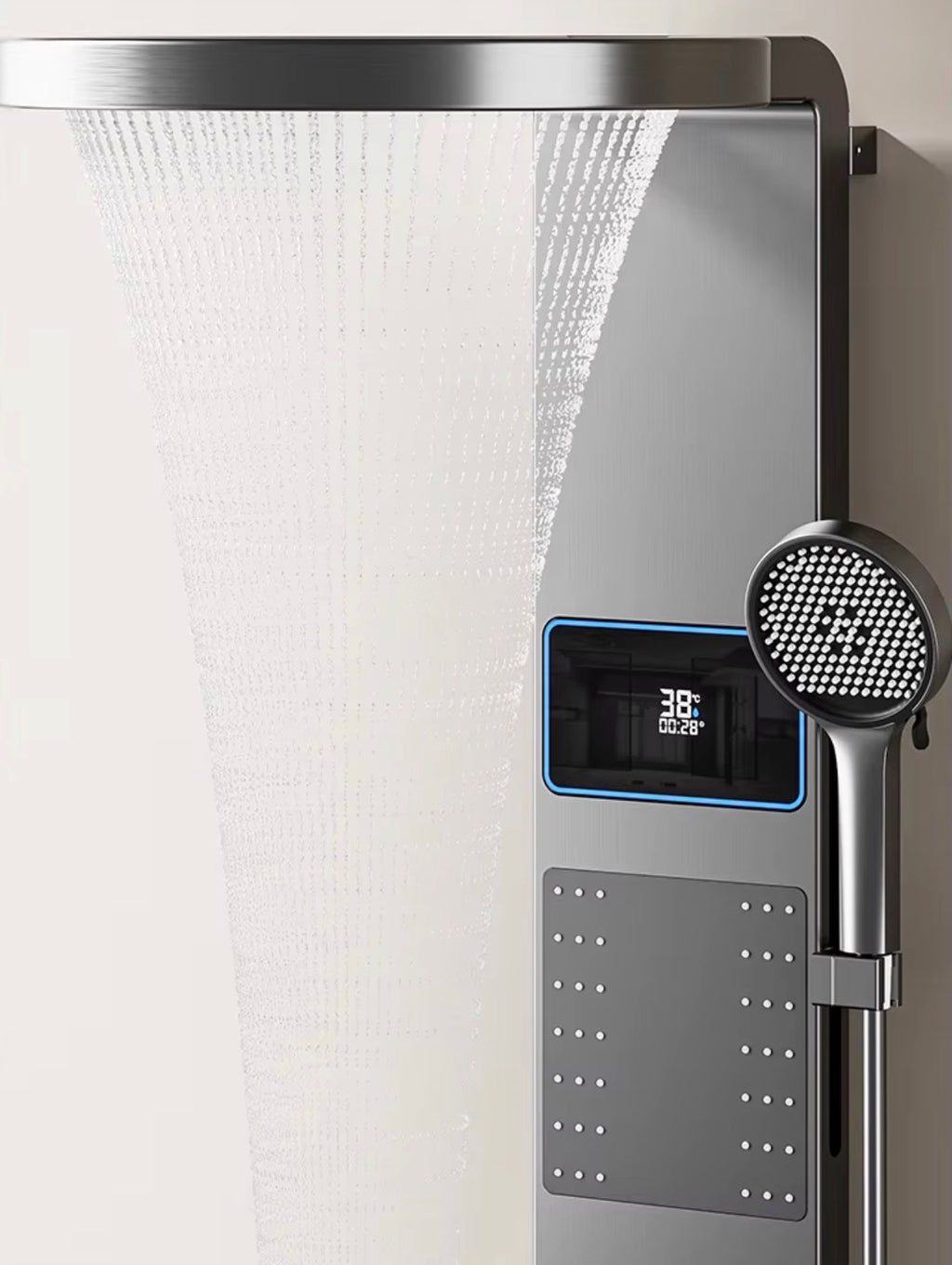 Siena Thermostatic Rain Shower System
