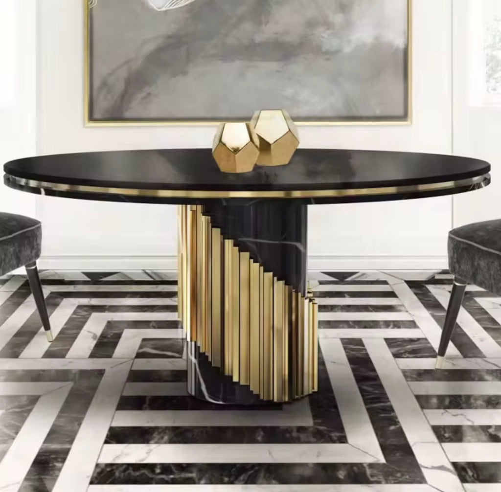 Casa Milano – Italian-Inspired Marble Dining Table