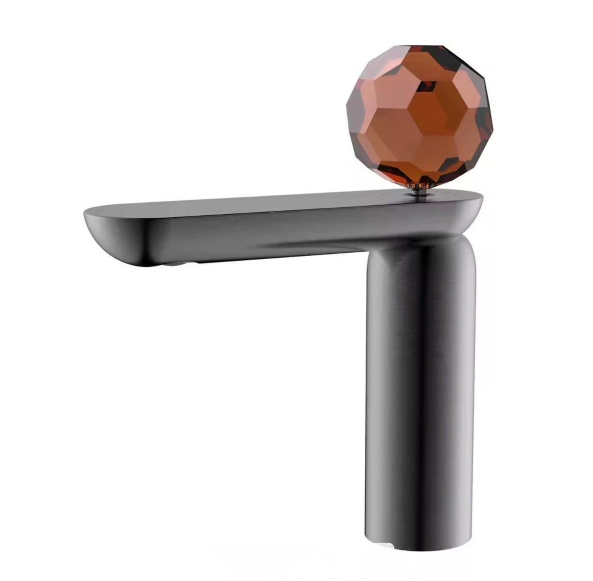 Mirella Sculptural Brass Basin Faucet