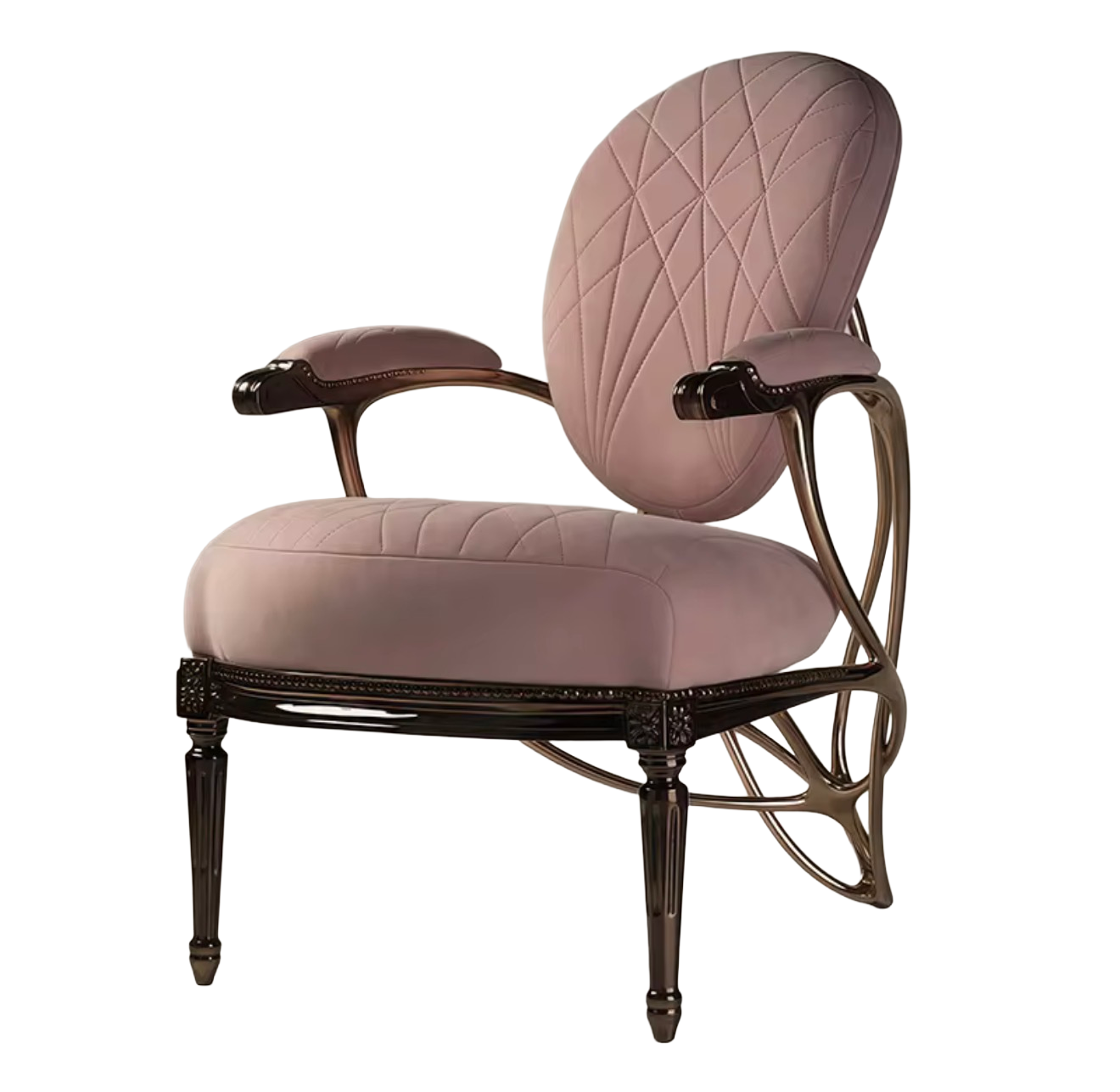 Casa Milano “PELUCCHINI” Couture Statement Armchair