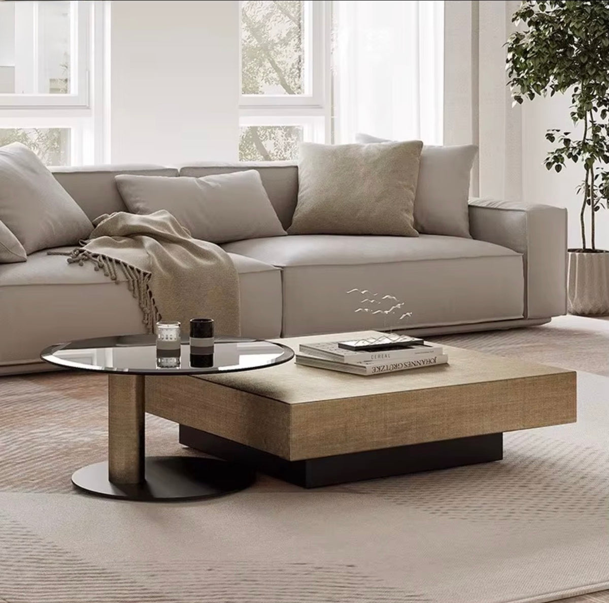 Alessio Coffee & Side Table Collection