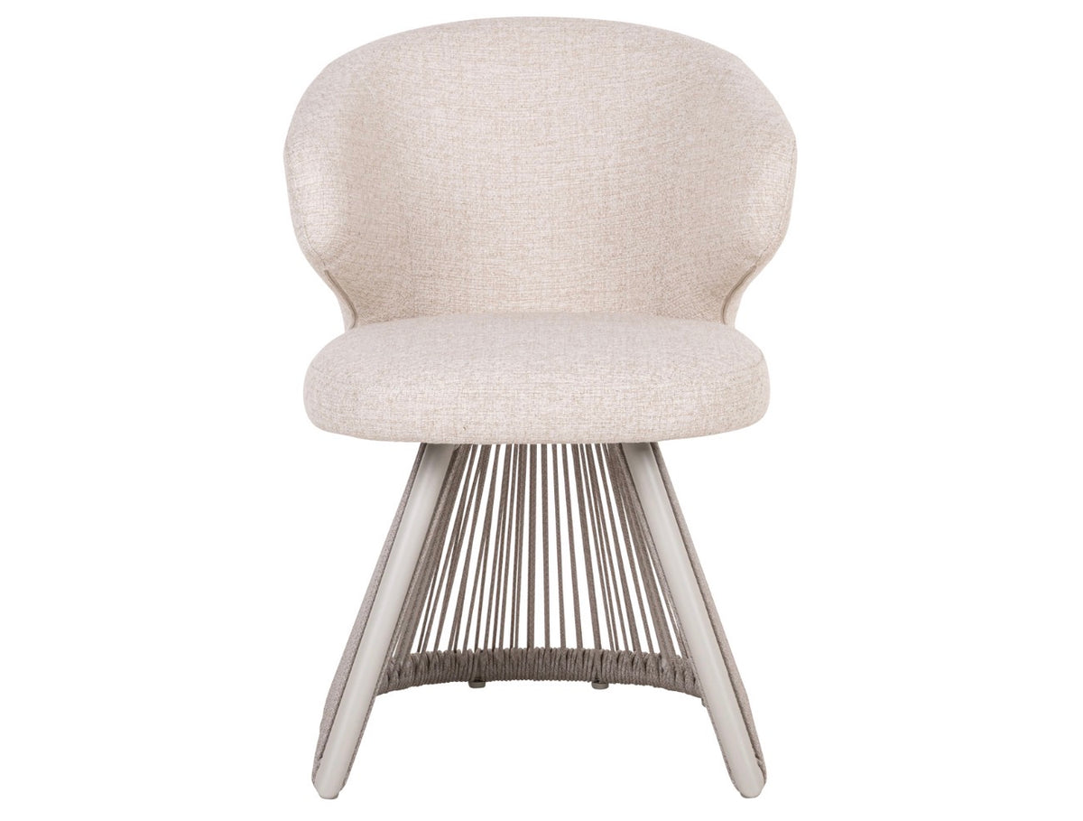 Nuba Luxury Woven Rope Outdoor Dining Chair