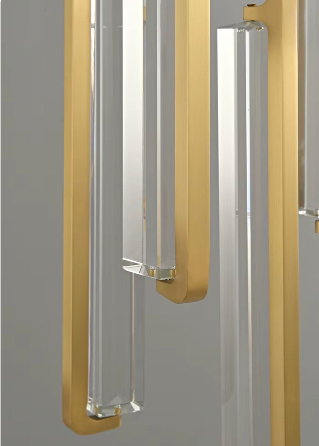 Shelda Artistic Full Brass Chandelier
