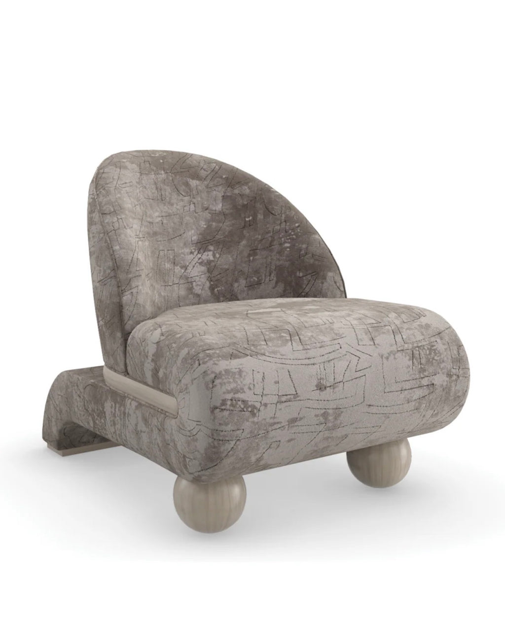 Casa Milano Aurea Sculptural Accent Chair