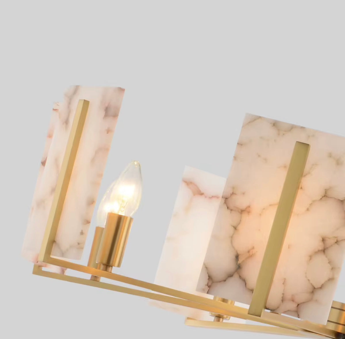 Serena Alabaster Chandelier