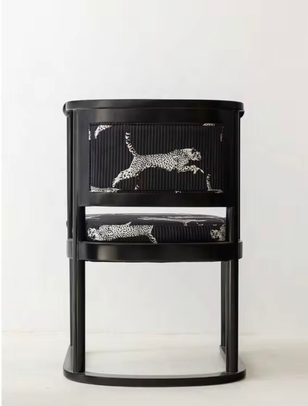 Casa Milano Savona Leopard Dining Chairs — Set of 2