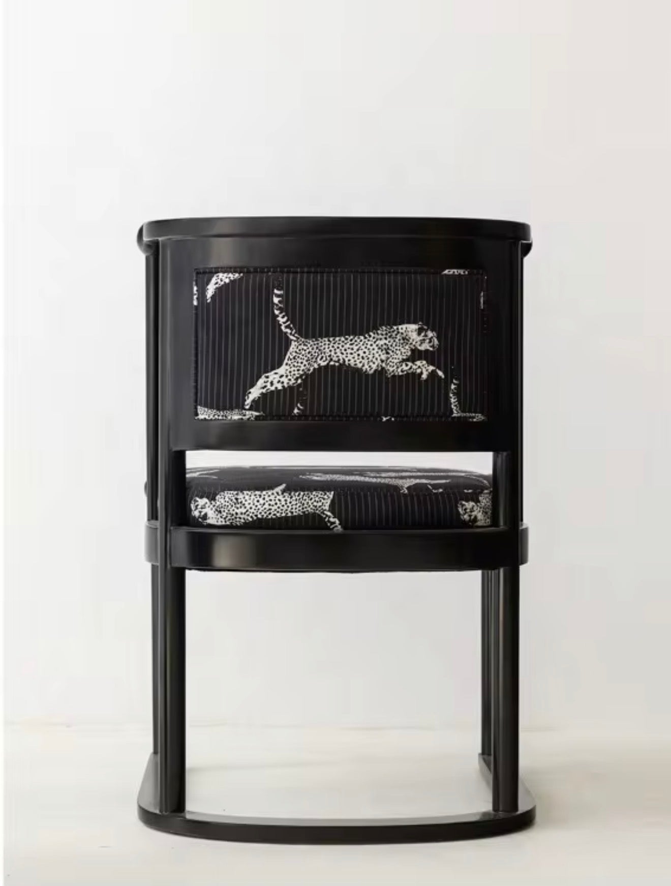 Casa Milano Savona Leopard Dining Chairs — Set of 2