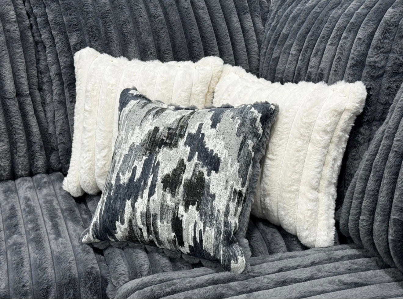 Casa Milano Noemi Corduroy Sectional Sofa | Quick Ship