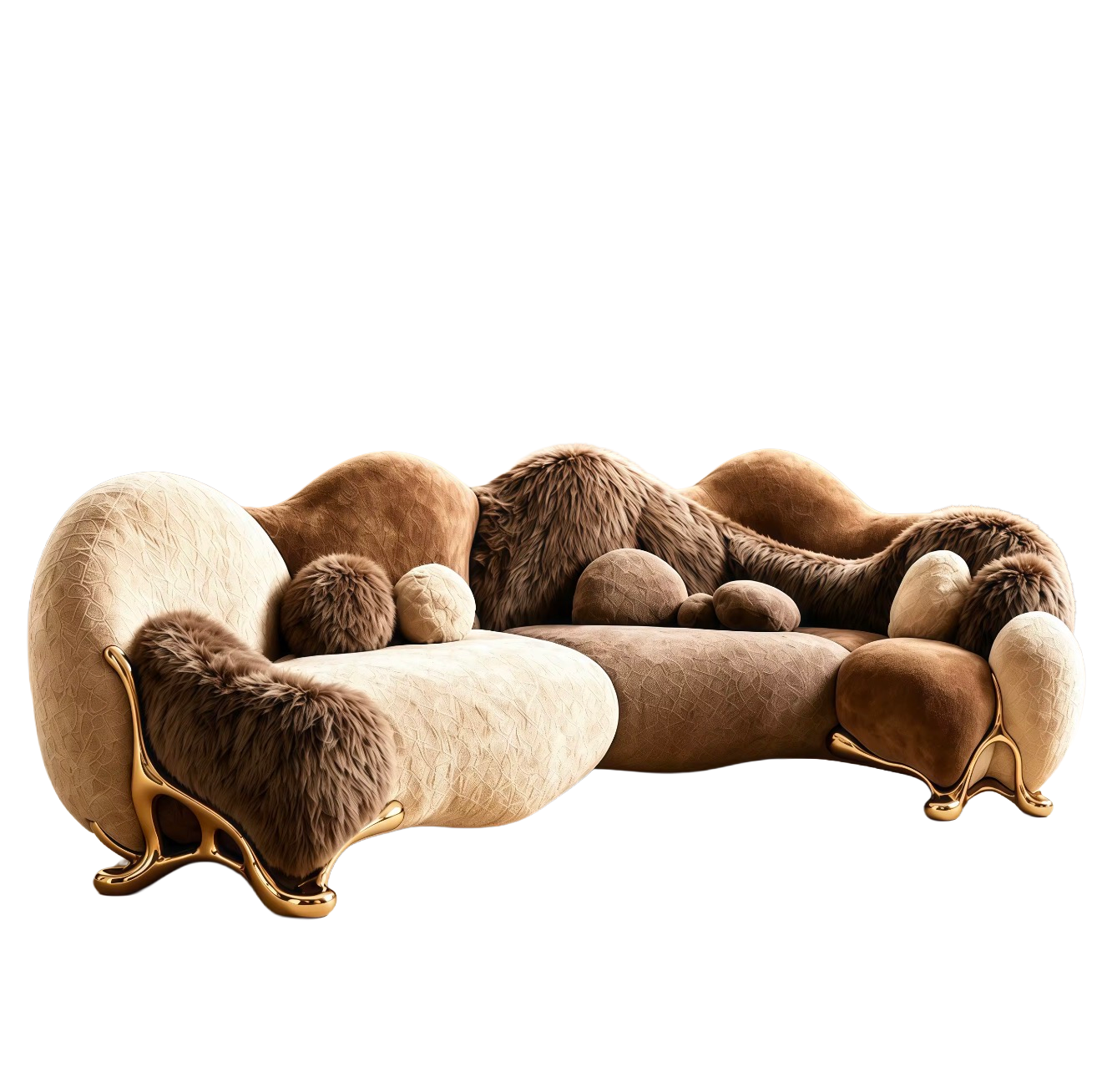 Orlévia Sculptural Sectional Sofa by Casa Milano