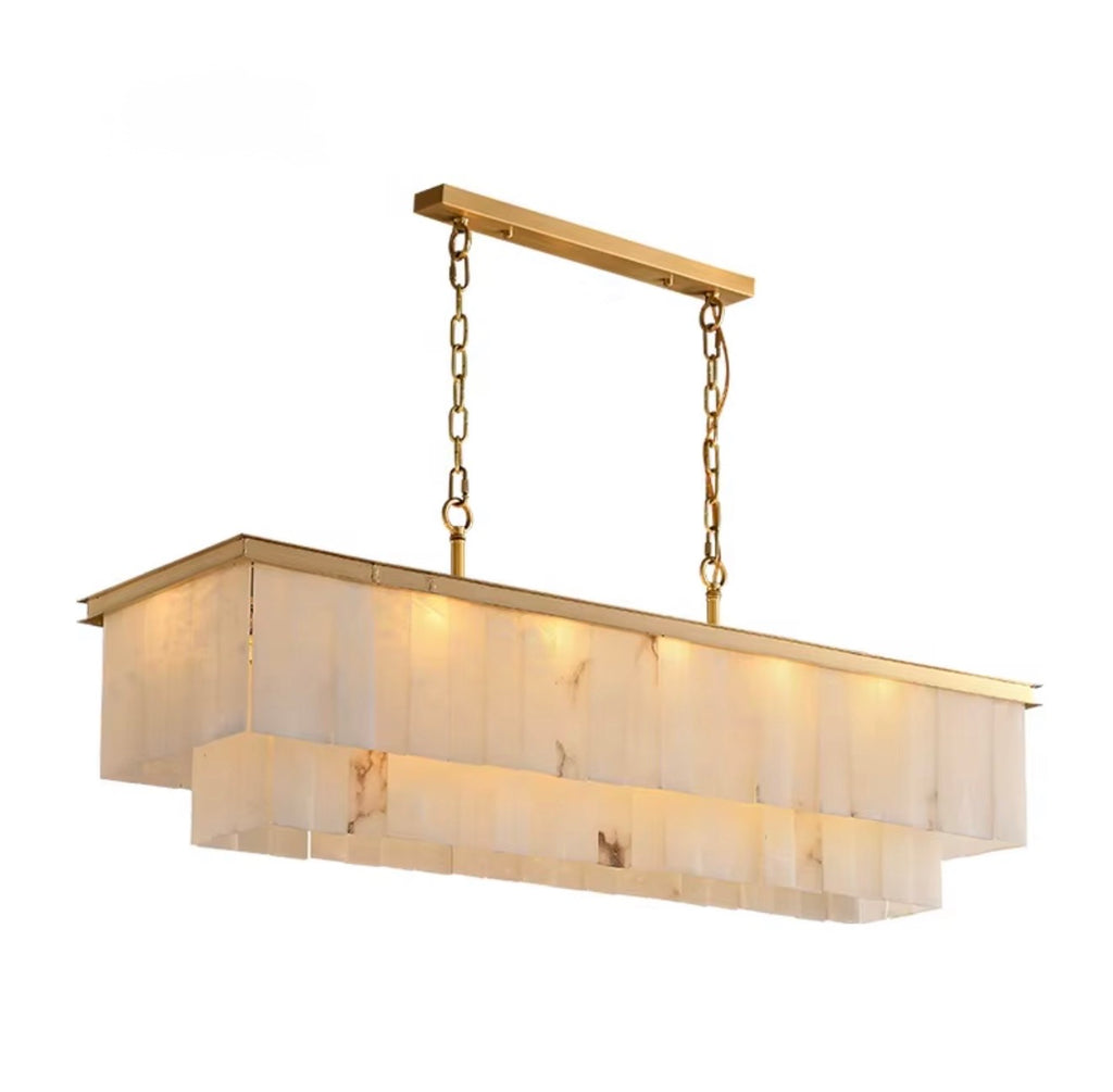 LUCIANA ALABASTER CHANDELIER