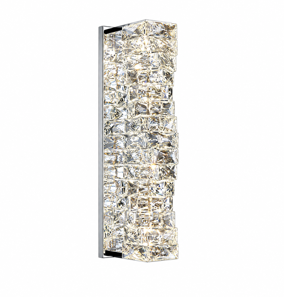 Diamond K9 Crystal LED Wall Sconce