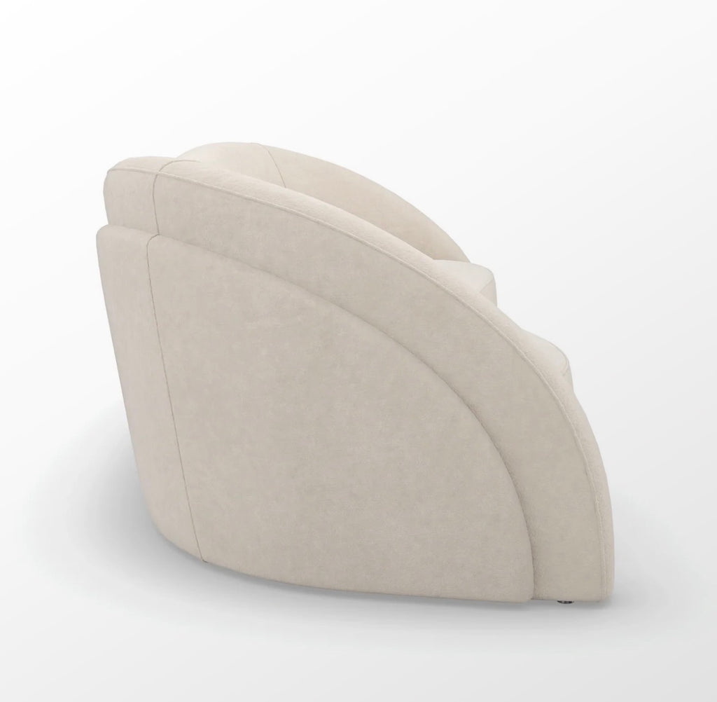 Movement Curved Sofa – Ivory