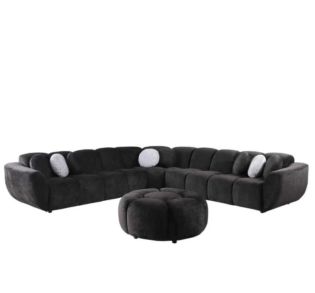 Casa Milano Emilio Signature Sectional with Ottoman