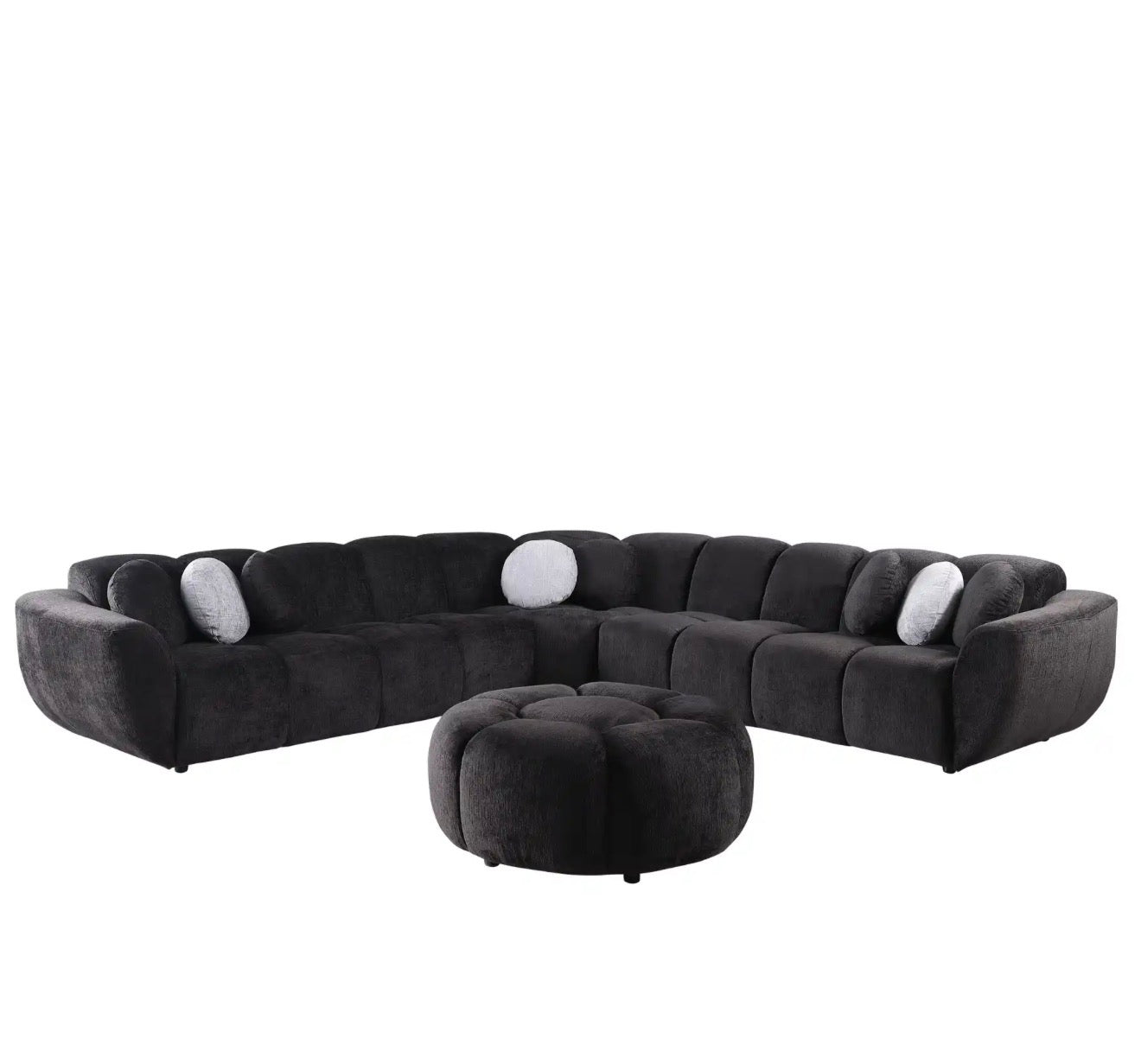 Casa Milano Emilio Signature Sectional with Ottoman