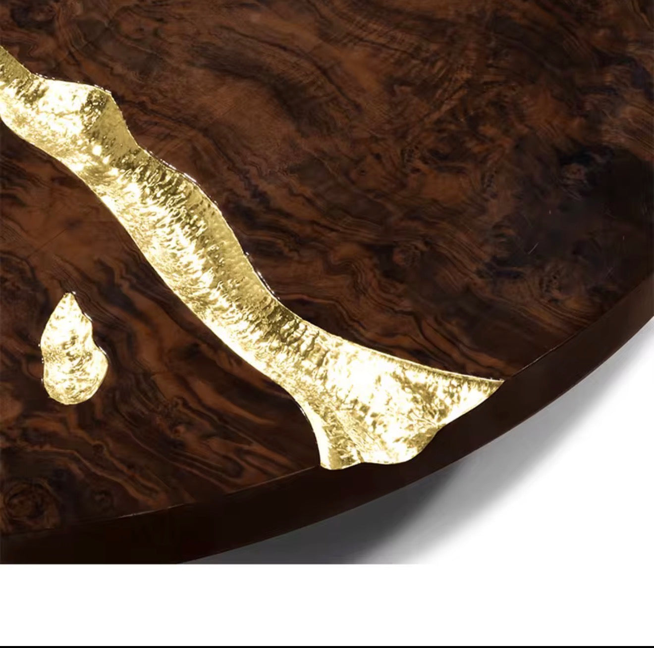 Casa Milano – Aurelio Walnut Burl Coffee Table