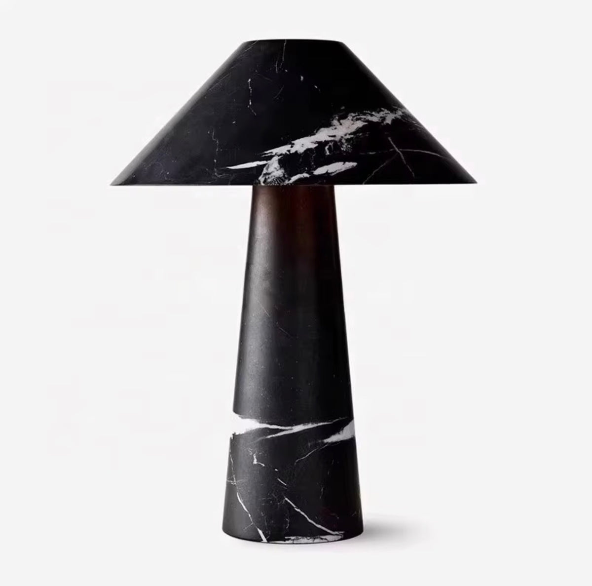 Alessandra Sculptural Marble Table Lamp