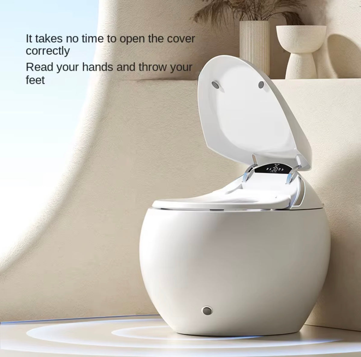 LUCENZO FULL-FUNCTION SMART TOILET WITH HEATED SEAT & BIDET