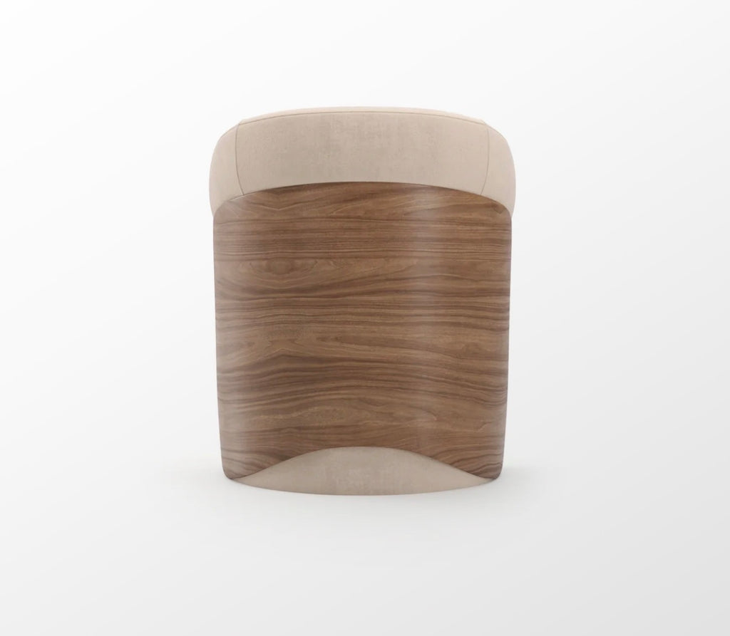 Fleur Wood Back Dining Chair