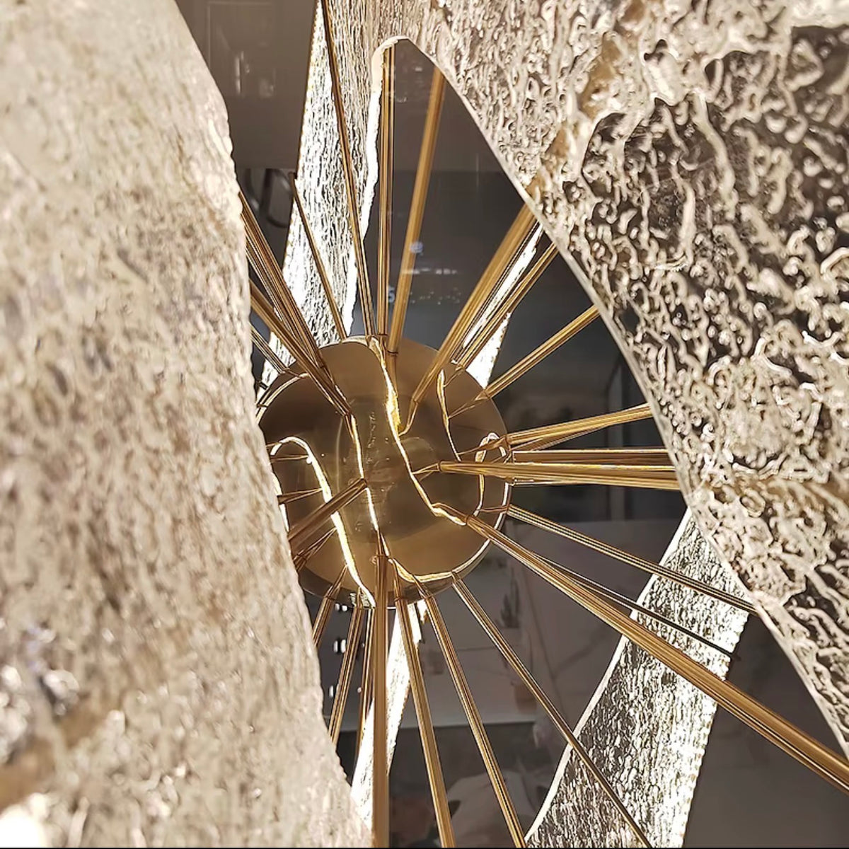 Rhythm Sculptural LED Chandelier