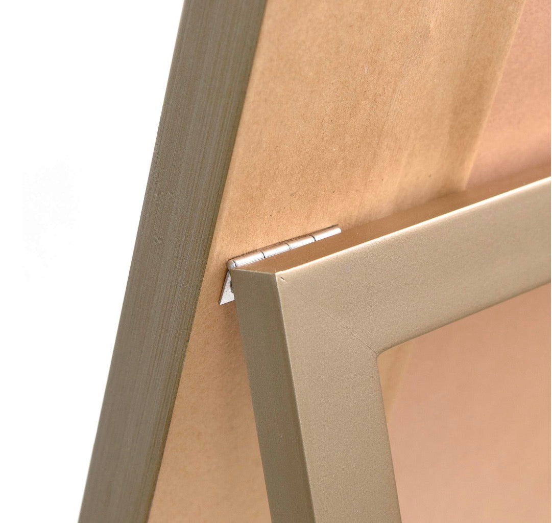 Casa Milano – Aura Bonita Champagne Beaded Cheval Mirror (18” x 64”)