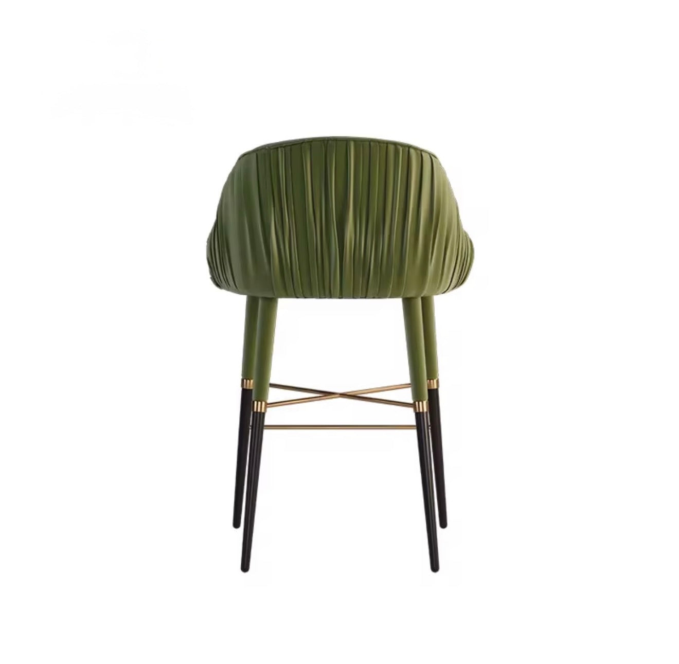 Casa Milano Rossetti Luxe Leather Bar Stool