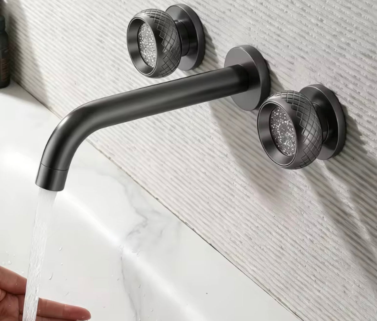 Ivanna Wall-Mounted 3-Hole Basin Faucet
