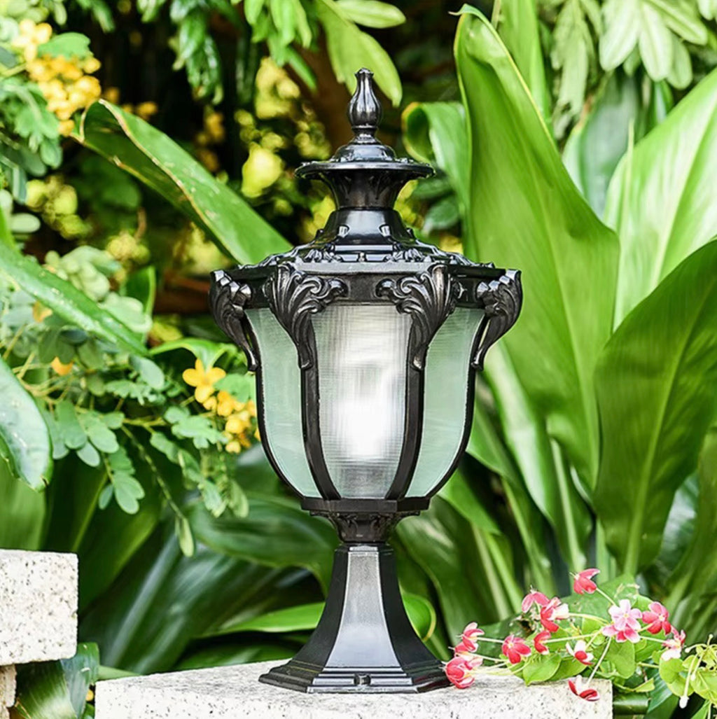 Valencia Solar Outdoor Post Lamp