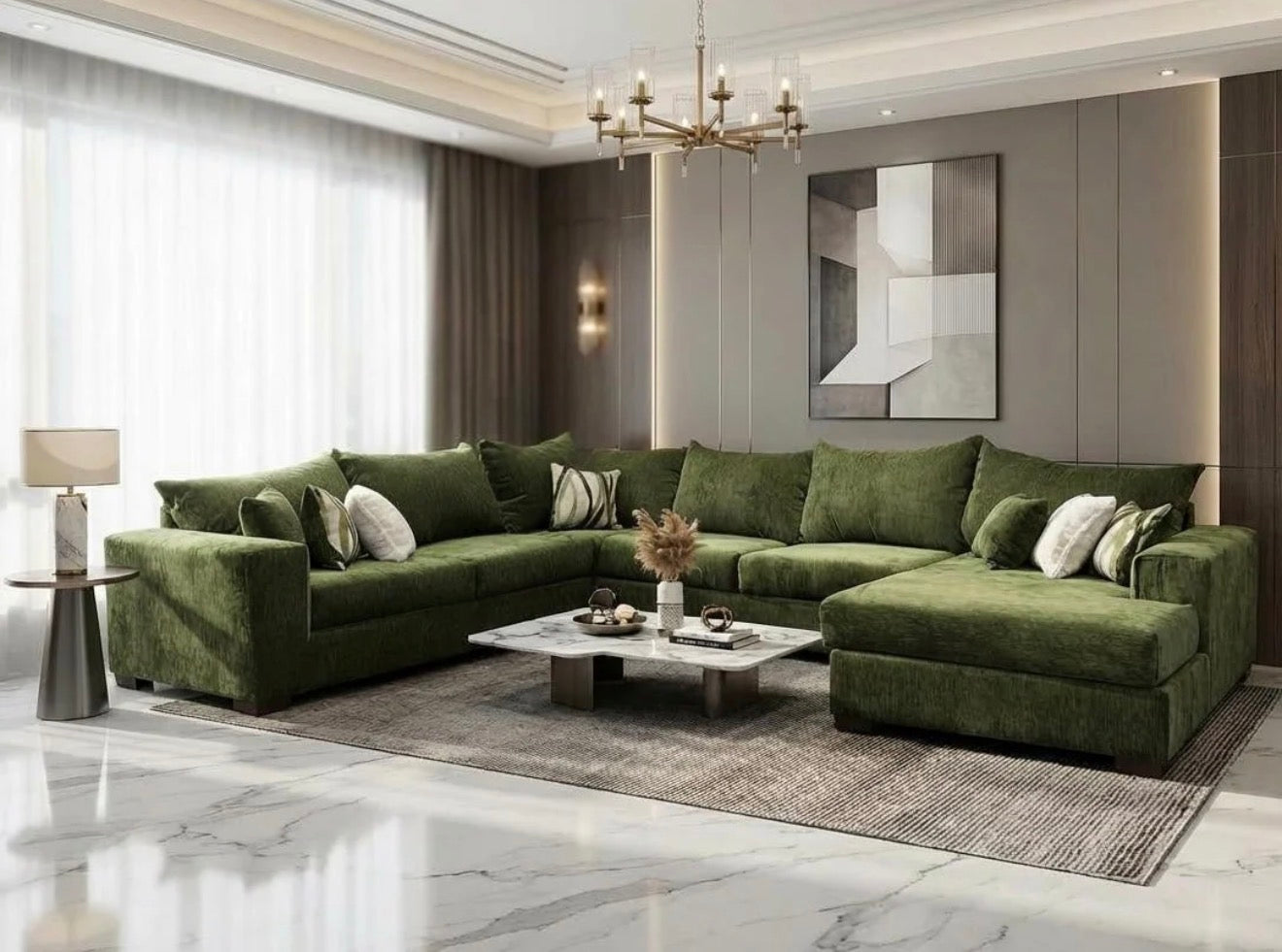 Casa Milano Toscana Grand Sectional Sofa