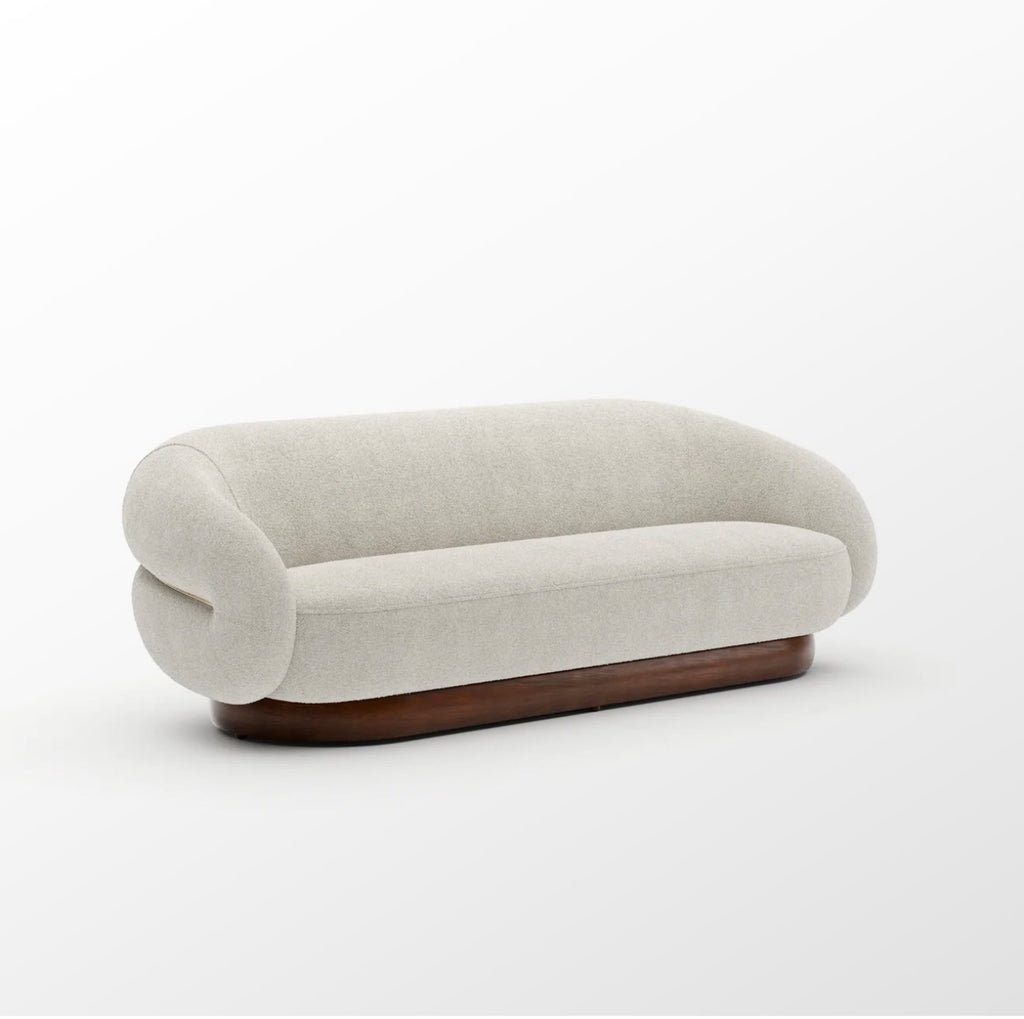 Smoosh 84-Inch Bouclé Sofa