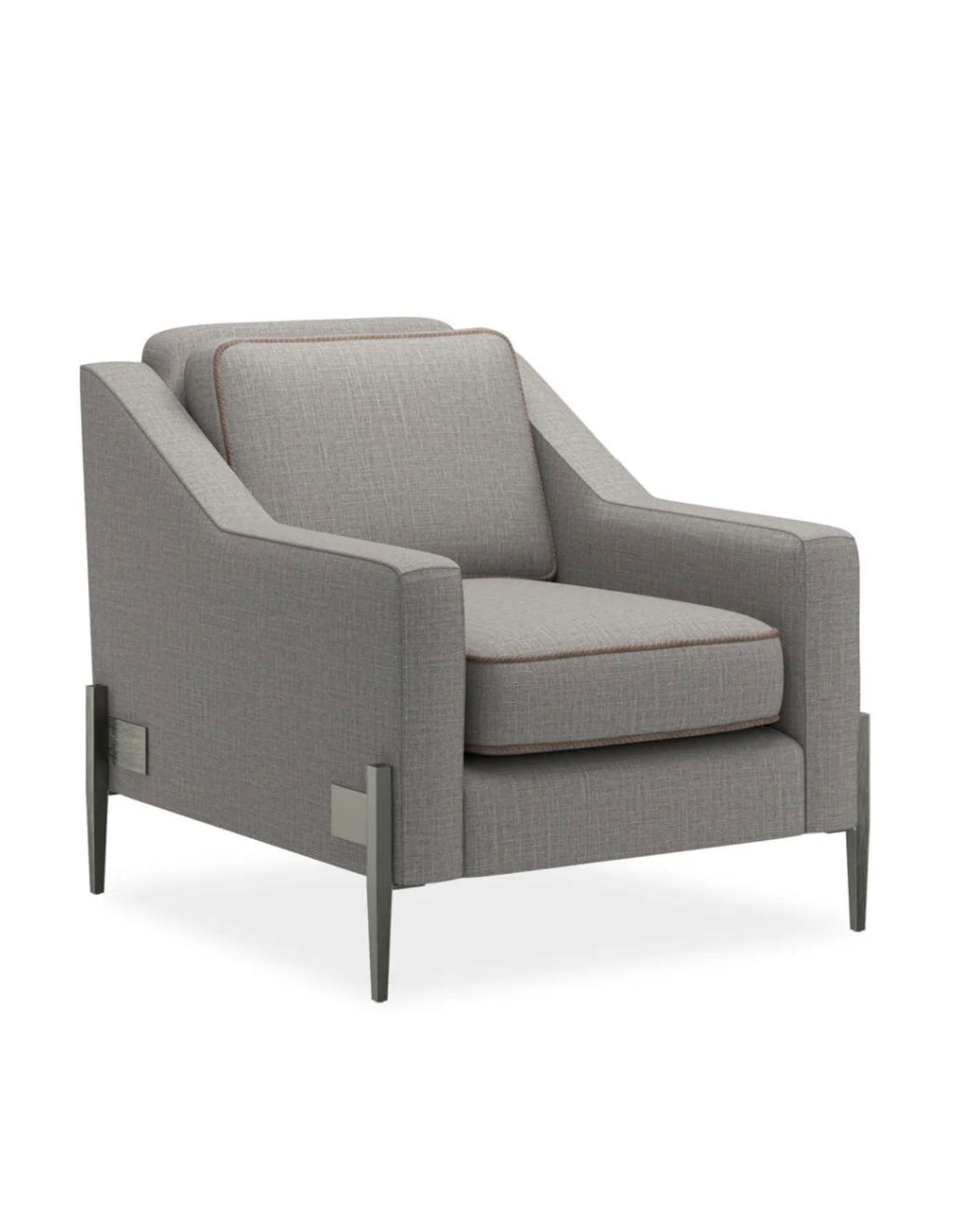 Casa Milano Lora Luxury Lounge Chair – Textured Fabric