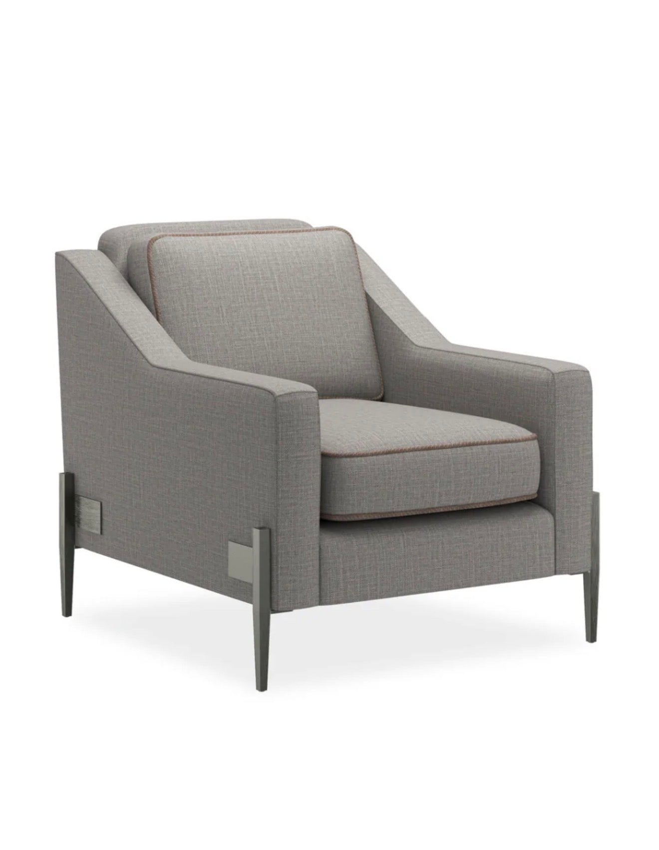 Casa Milano Lora Luxury Lounge Chair – Textured Fabric