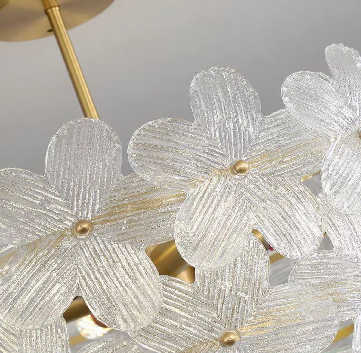 Floral LED Nordic Ceiling Chandelier