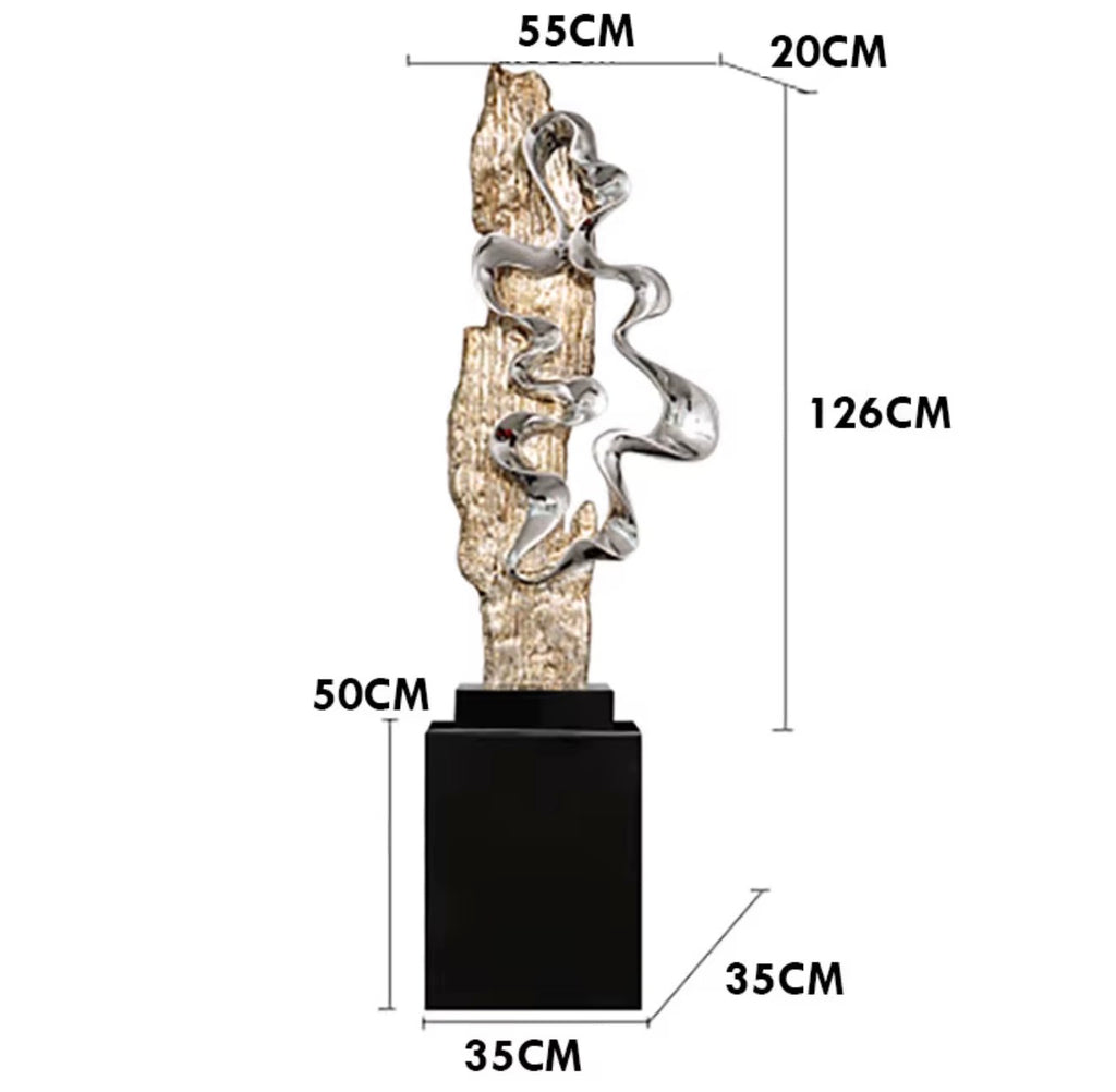 Samara Abstract Floor Sculpture