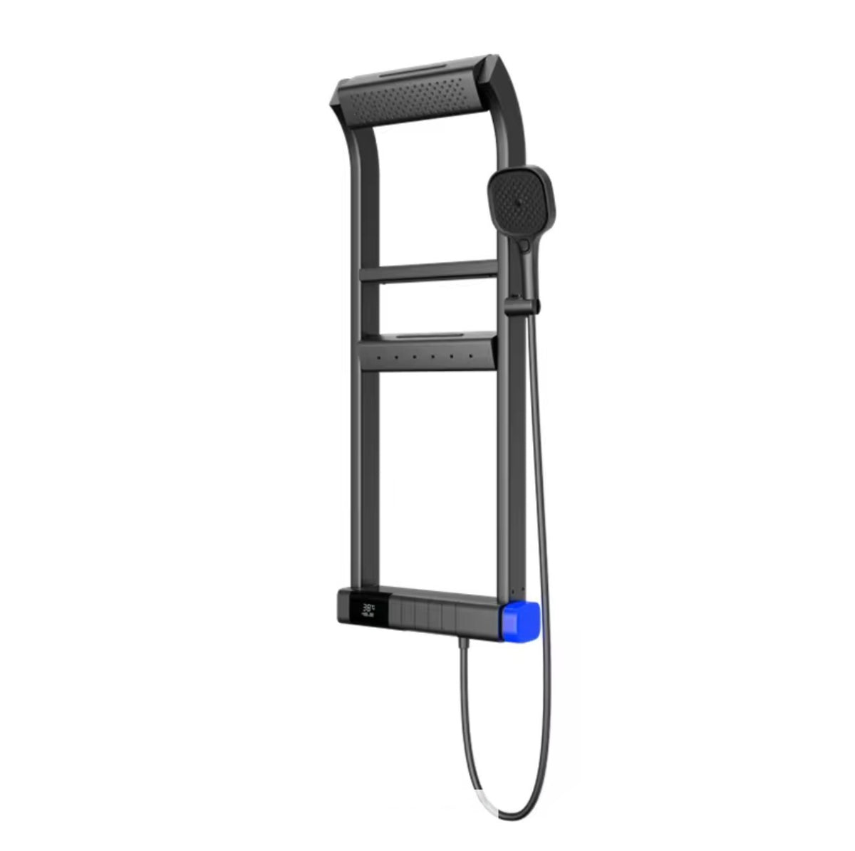 Bellara Thermostatic Waterfall Shower System with Digital Display