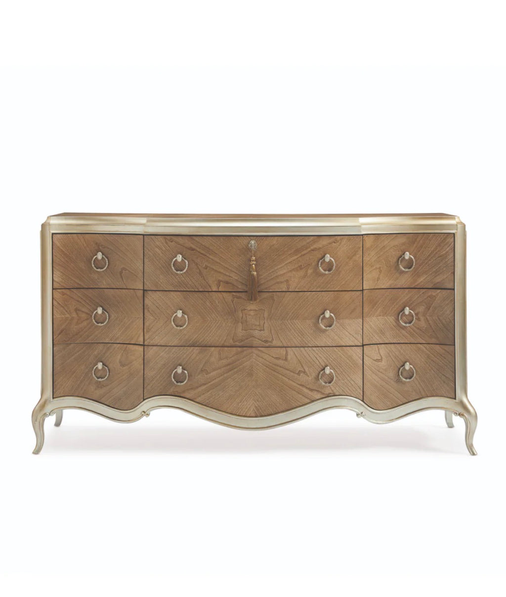 Casa Milano Caracole Triple Mid-Century Luxury Dresser