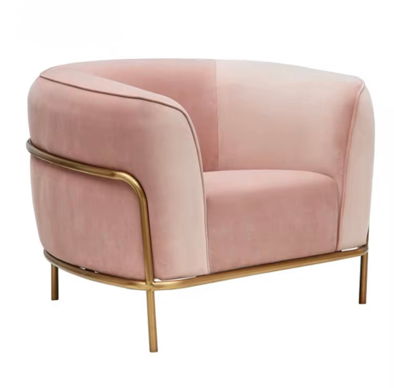 Casa Milano – Bellissima Designer Velvet Accent Chair