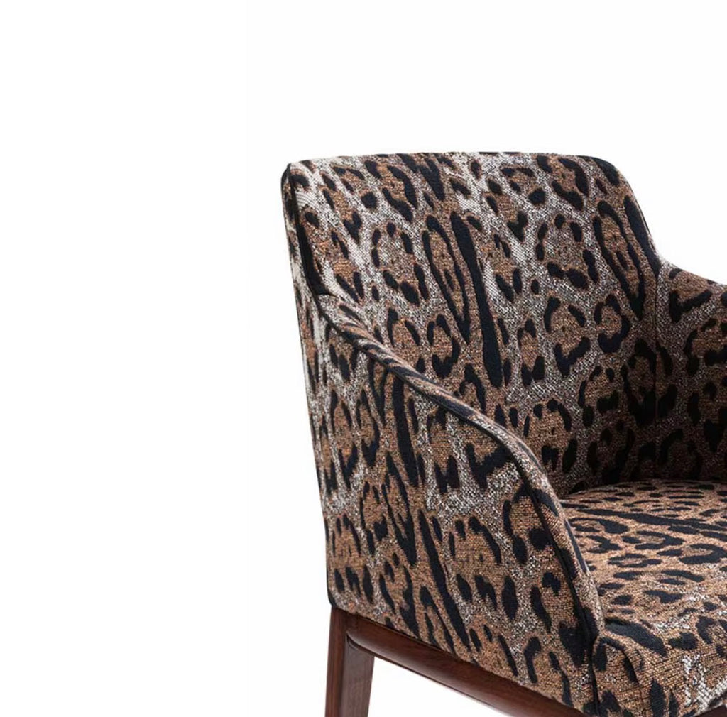 Ninfea Leopard Dining Chair